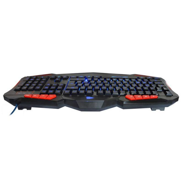 USB Wired 19 Key LED USB Gaming Keyboard with 7 Adjustable Colorful Backlight