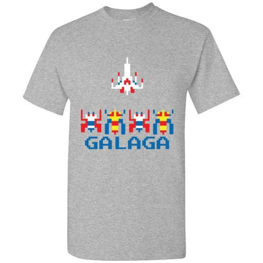 Galaga Classic Gamer T-Shirt