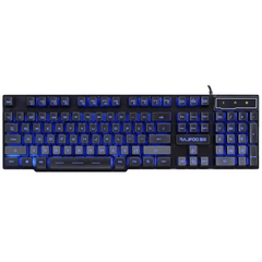USB Wired 3 Colors LED Backlight PC Gaming Keyboard