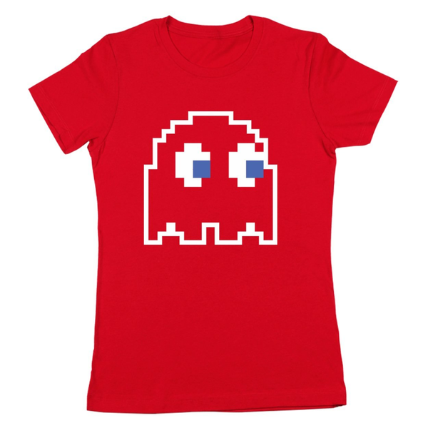 Ghost  8Bit Game Costume Women's Jr Fit T-Shirt