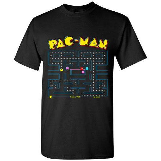 Classic Pac-Man Game Screen T-Shirt
